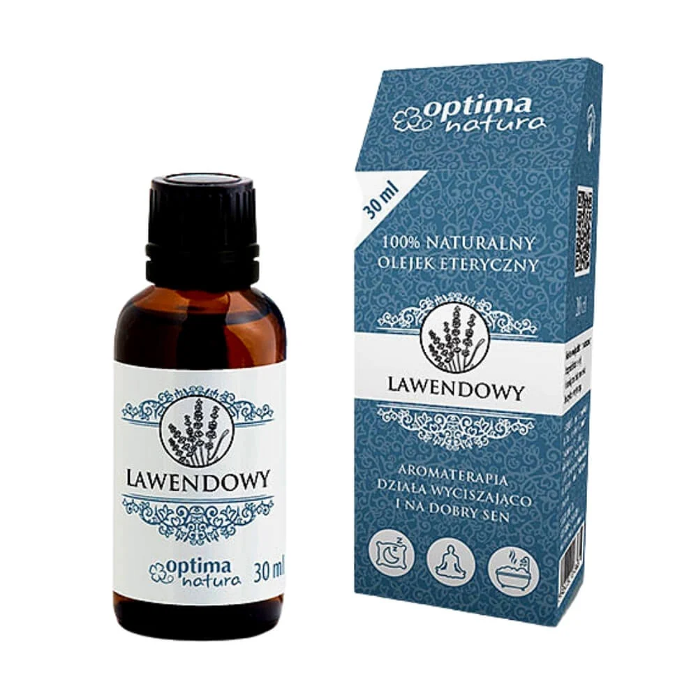 Luonnollinen eteerinen laventeliöljy 30 ml OPTIMA NATURA
