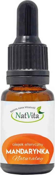 Luonnollinen eteerinen mandariiniöljy 10ml NATVITA