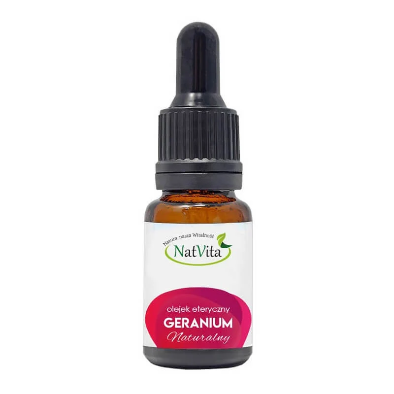 Luonnollinen geraniumöljy 10ml NATVITA