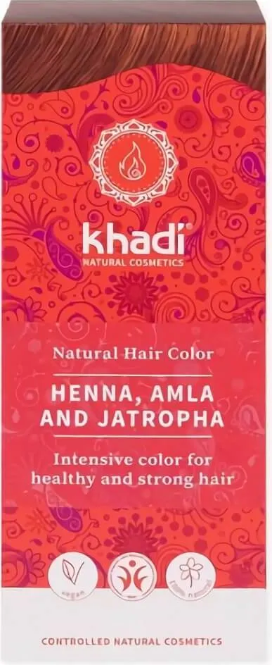 Luonnollinen Henna Amlan ja KHADI Jatraphin kanssa