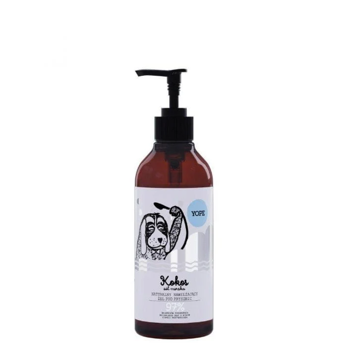Luonnollinen kookos- ja merisuolakylpigeeli 400ml YOPE