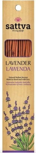 Luonnollinen laventeli suitsuke 30g SATTVA