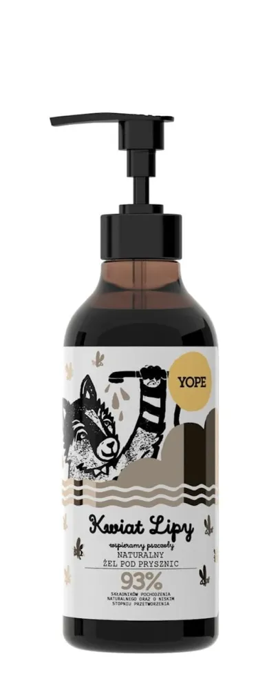 Luonnollinen Lehmuksenkukkainen Suihkugeeli 400ml YOPE