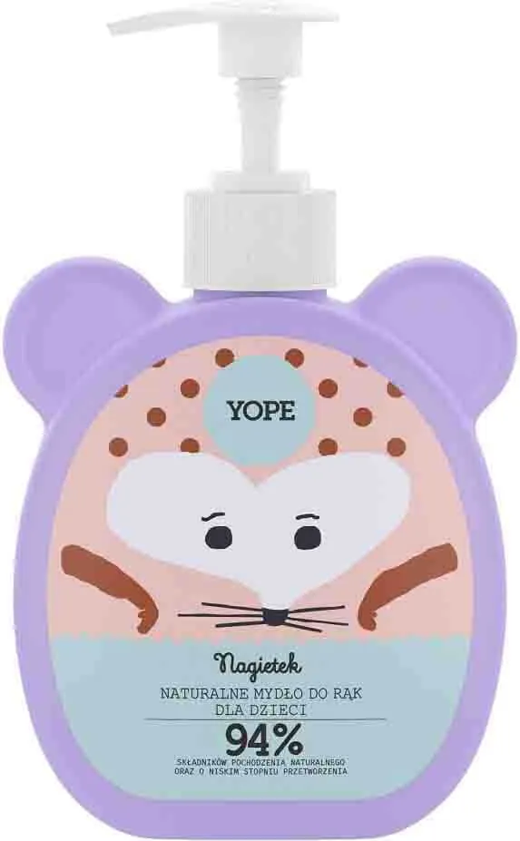 Luonnollinen nestemäinen käsipesa lapsille Calendula 400 ml YOPE