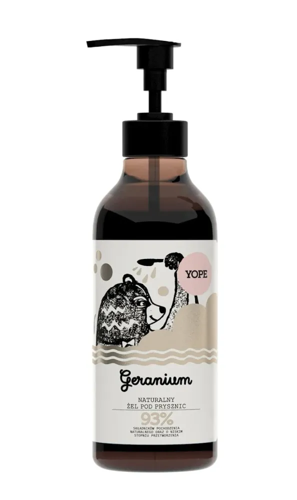 Luonnollinen pelargoniumipesu 400ml YOPE