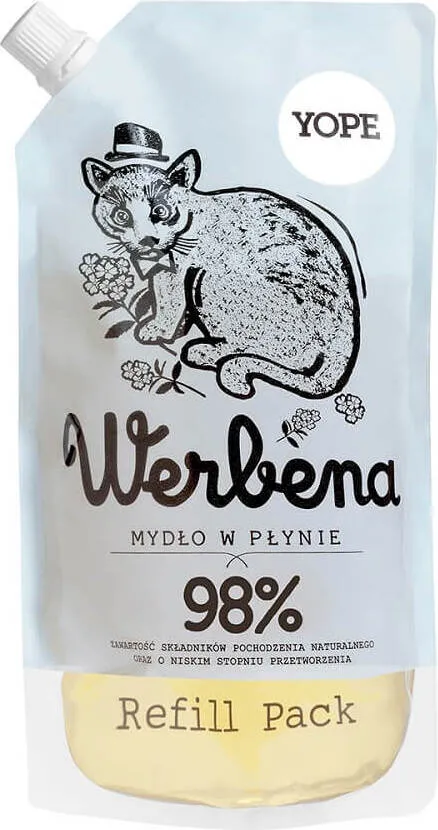 Luonnollinen Rautayrtti-nestesaippuan täyttöpakkaus 500ml YOPE