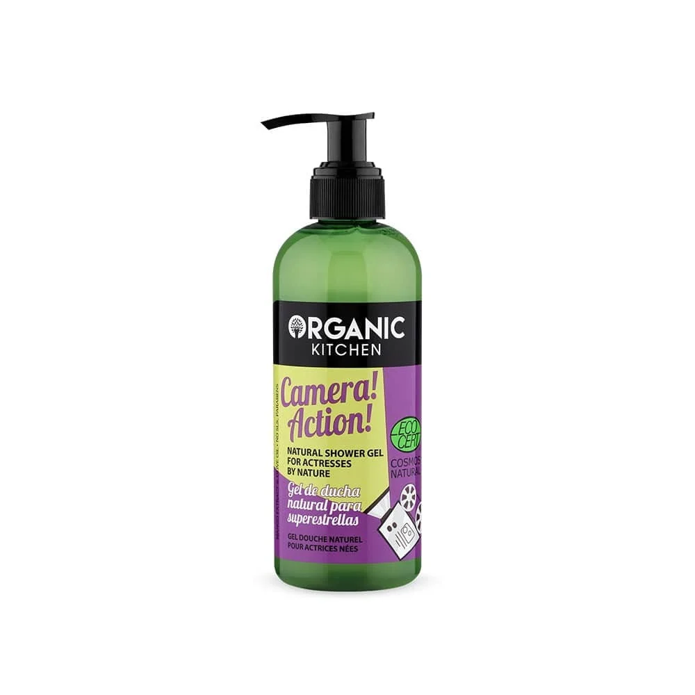 Luonnollinen suihkugeeli kamera! toiminta! 260ml