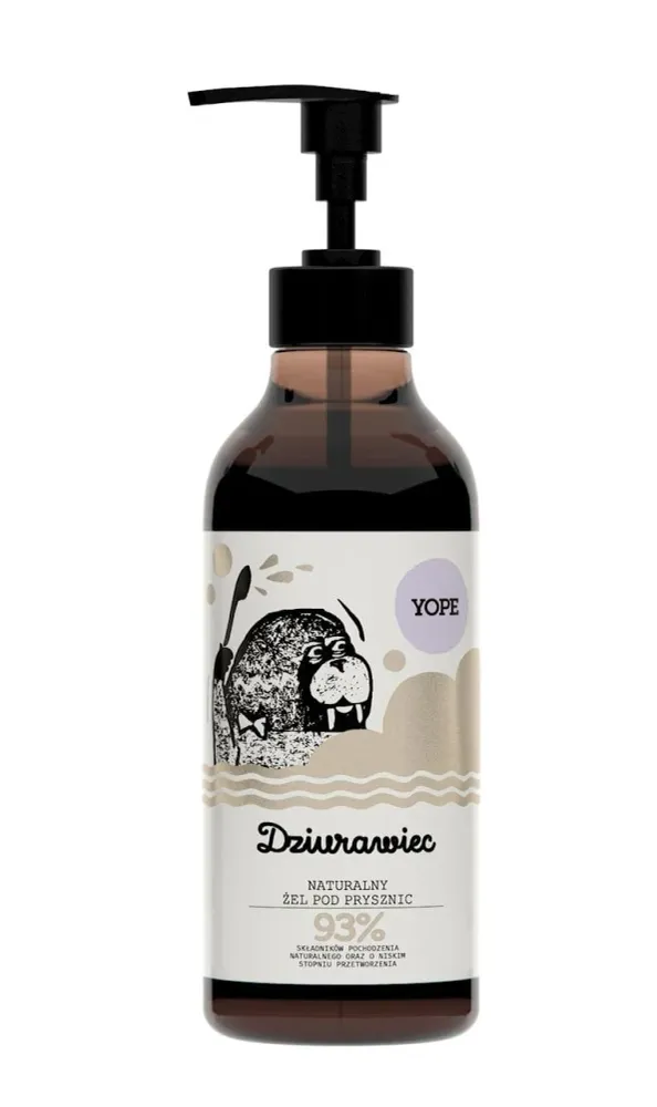 Luonnollinen suihkugeeli Millepertuis 400ml YOPE