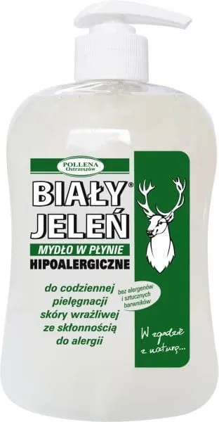Luonnollisen nestesaippuan annostelija 500ml WHITE DEER