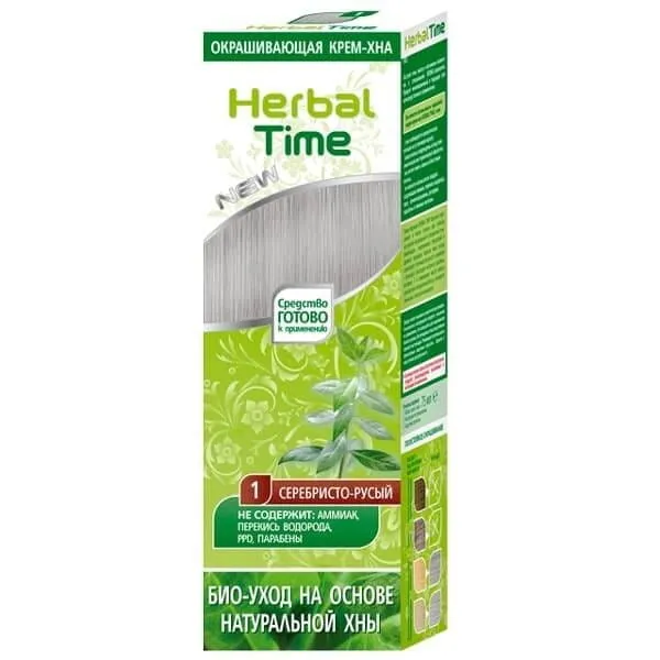 Luonnonhenna Herbal Time SILVER BLOND 75 ml