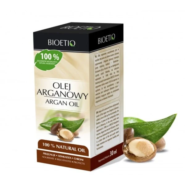 Luonnonmukainen arganöljy 30 ml BIOETIQ