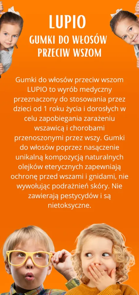 LUPIO Hiuskuminat täitä vastaan 4 kpl.