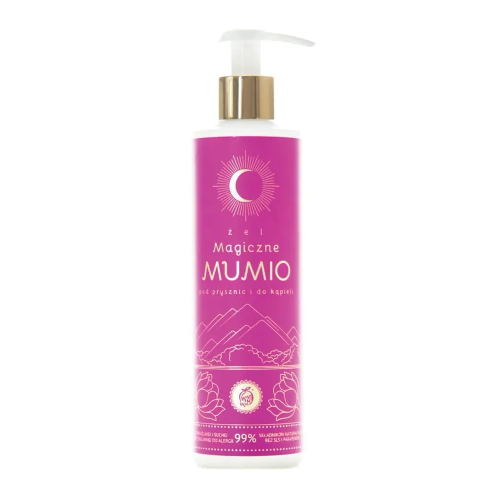 Maaginen mummiolisuus suihkuun ja kylpyyn 280ml NAMI