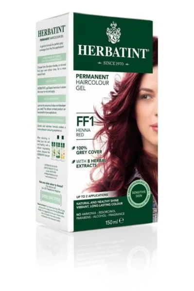 Maaligeeli ff1 punainen henna 150 ml HERBATINT