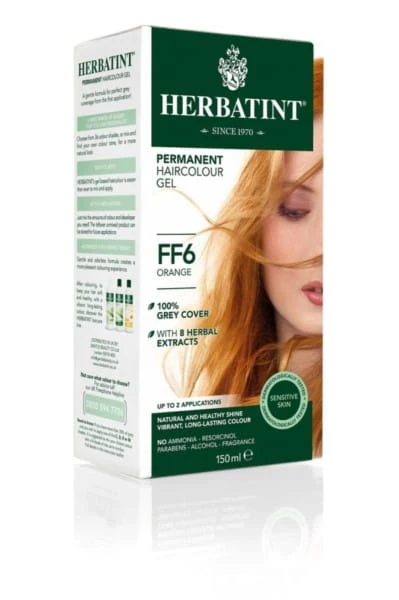 Maaligeeli ff6 oranssi 150 ml HERBATINT