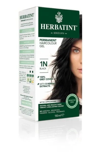 Maaligeeli 1n musta 150 ml HERBATINT