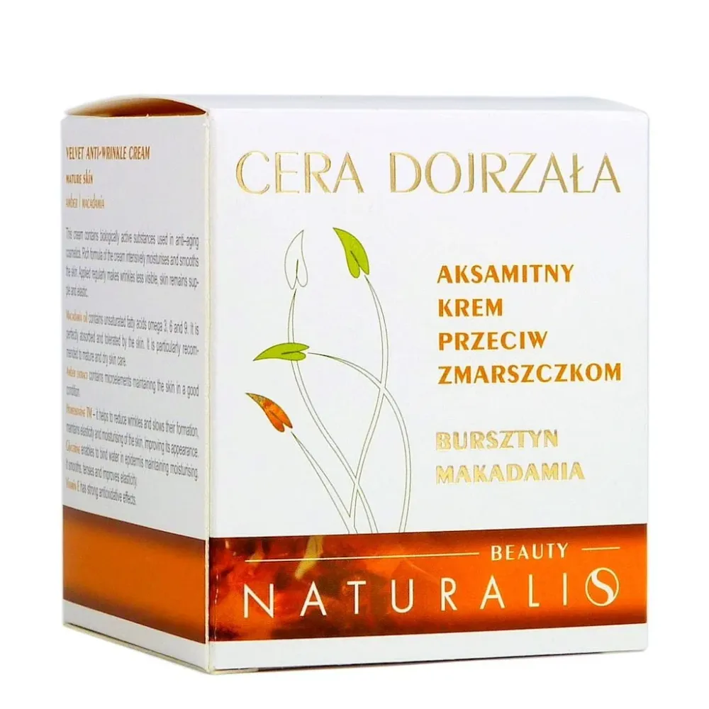 Macadamia-ambran ryppyjen vastainen voide kypsille ihotyypeille 50ml NATURALIS