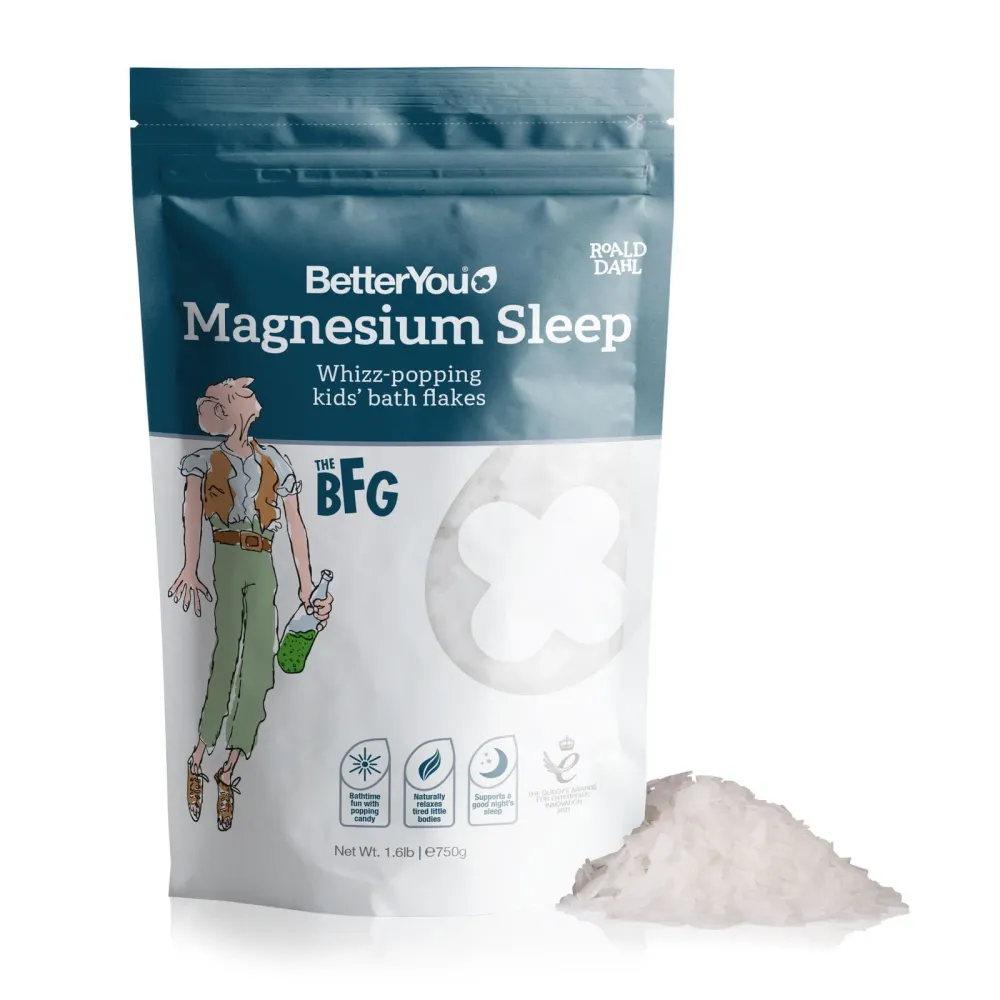 Magnesium Unen Lasten Kylpylastut - Magnesium-kylpylastut lapsille hyvää unta varten (750 g) BetterYou