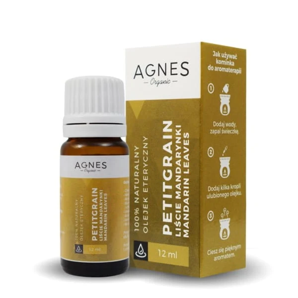 Mandariinipuun lehtien eteerinen öljy 12 ml - AGNES ORGANIC