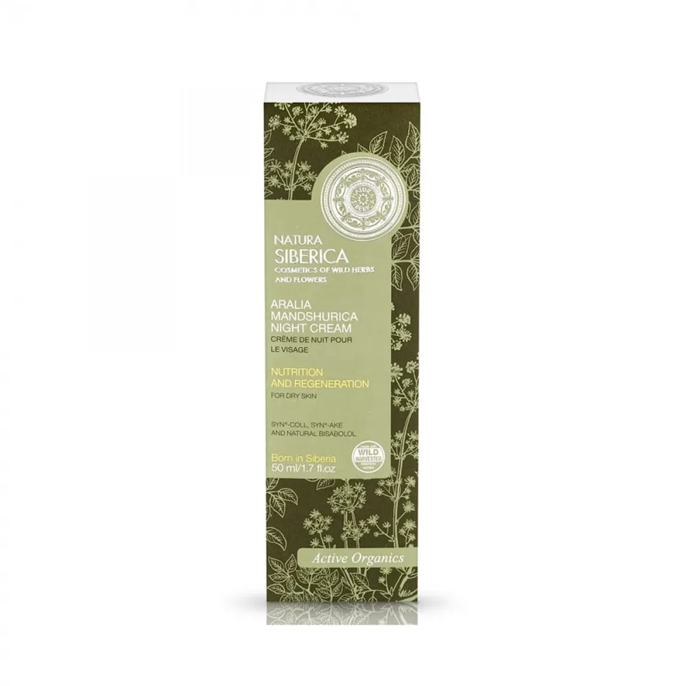 Mandshurian Aralia kosteuttava yövoide 50 ml