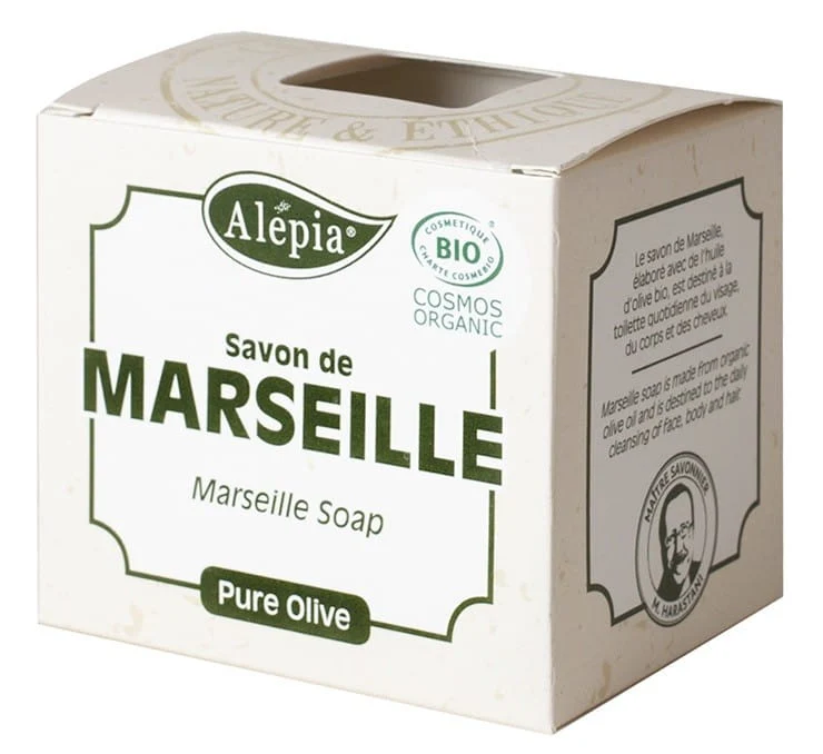 Marseiller oliivisaippua 100% BIO 230 g - ALEPIA