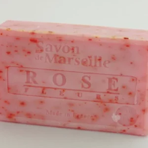 Marseille-rose ruusun terälehtien saippua 100g