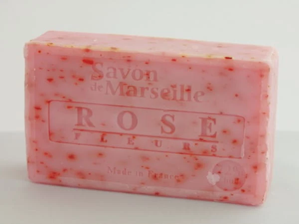 Marseille-rose ruusun terälehtien saippua 100g
