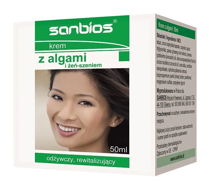 Merilevä- ja ginseng-voide 50ml SANBIOS