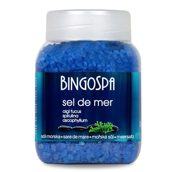 Merisuola kylpysuola merilevä fucus 1,35kg BINGOSPA