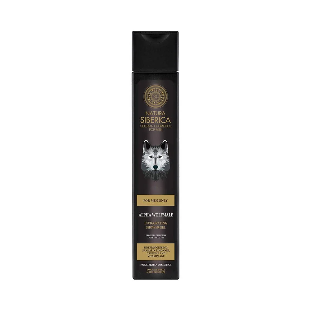 Miesten suihkugeeli alpha male 250 ml - NATURA SIBERICA