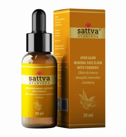 MINERAALIKOMPLEKSI IHONSEERUMI KURKUMALLA 30 ml - SATTVA (AYURVEDA)