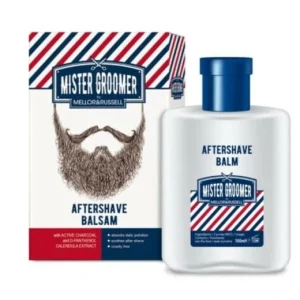 Mister Groomer Partahoidon jälkivoide hiilellä 100 ml