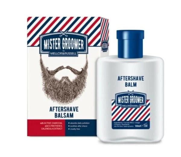 Mister Groomer Partahoidon jälkivoide hiilellä 100 ml