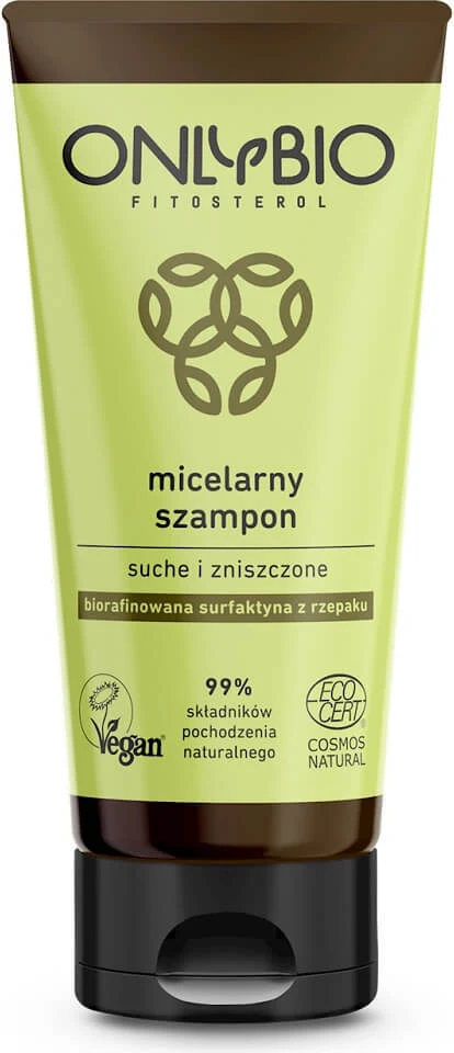 Mizellensampoo kuiville ja kärsineille hiuksille - 200 ml putkilo - VAIN BIO