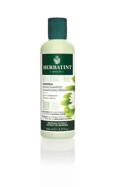 Moringa bioorgaaninen 260 HERBATINT korjaava shampoo