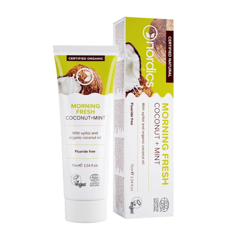 MORNING FRESH HAMPASTAHUULUTUS ILMAN FLUORIA ECO 75 ml - NORDICS