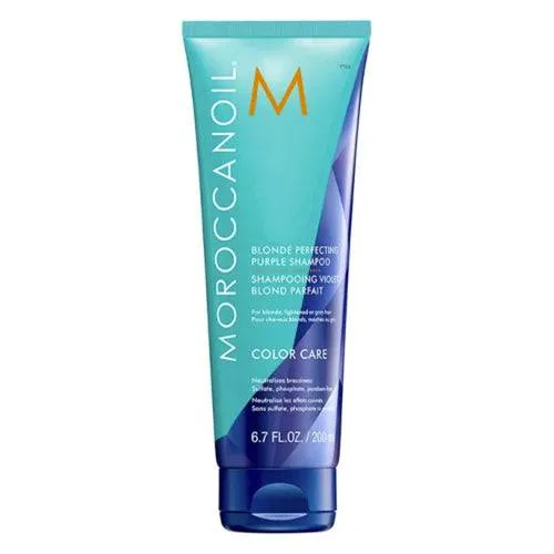 Maroccanoil blondi täydentää violetti shampoo Moroccanoil