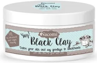 Musta savi 90g hyödyllinen aknen hoidossa NACOMI