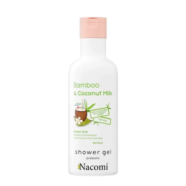 Nacomi Bamboo-suihkugeeli 300 ml