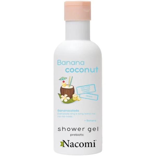 Nacomi Suihkugeeli Banaani & Kookospähkinä 300 ml