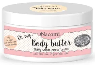 Nacomi Vanilja- ja crème brûlée -ruumiivoide 100 ml