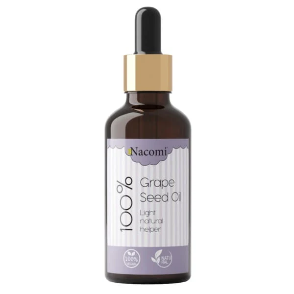 Nacomi Viinirypäleen siemenöljy pipetillä 50 ml