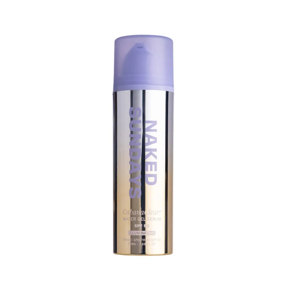 Naked Sundays CabanaClear Water Gel Serum SPF50 – valaiseva