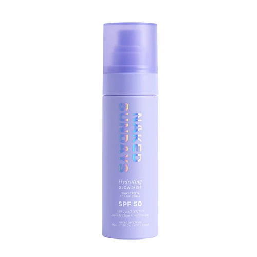 Naked Sundays Hydrating Glow Mist -aurinkosuojavoide