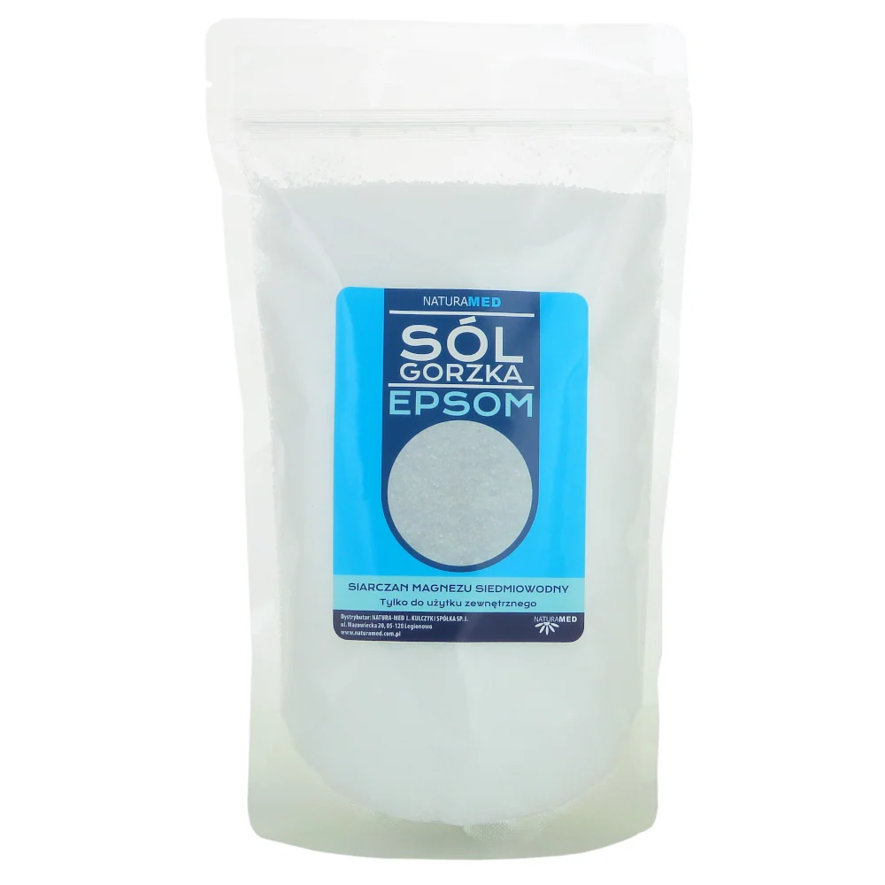 NATURAMED Epsom-suola 1 kg - magnesiumsulfaatti