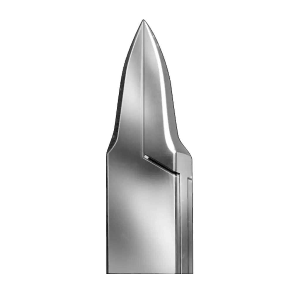 Naulapihdit - Suora leikkaus 17 mm - Litteät leuat - 13 cm - Ruck