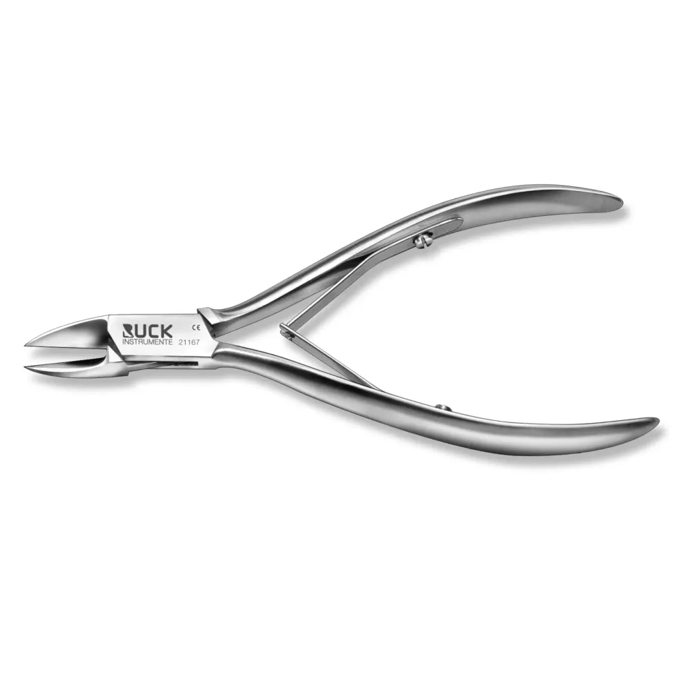 Naulapihdit - Suora leikkaus 17 mm - Litteät leuat - 13 cm - Ruck