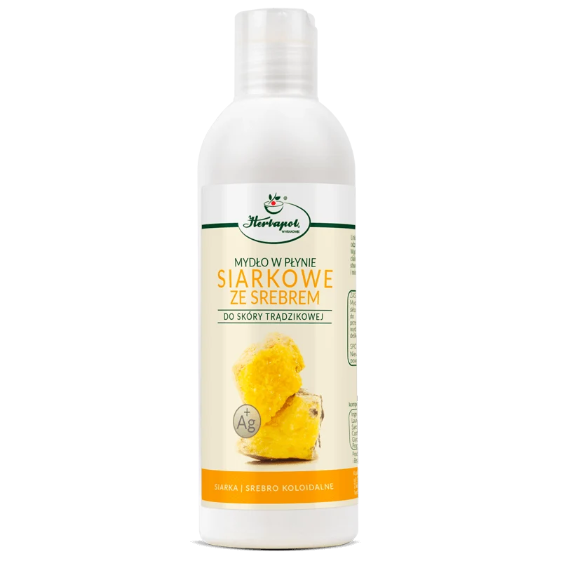 Nestemäinen hopeasaippua SULK 250 ml HERBAPOL
