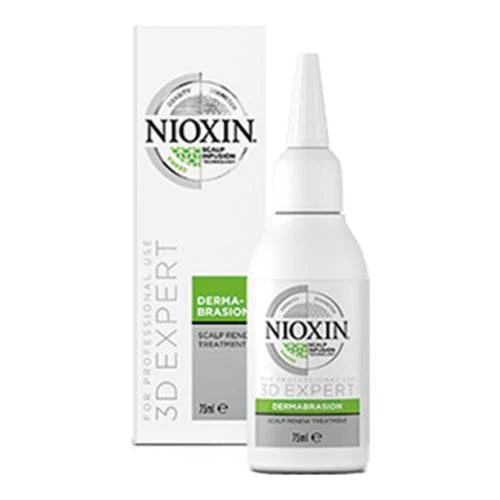 Nioksiini -päänahan uusinta dermabrasiohoito NIOXIN