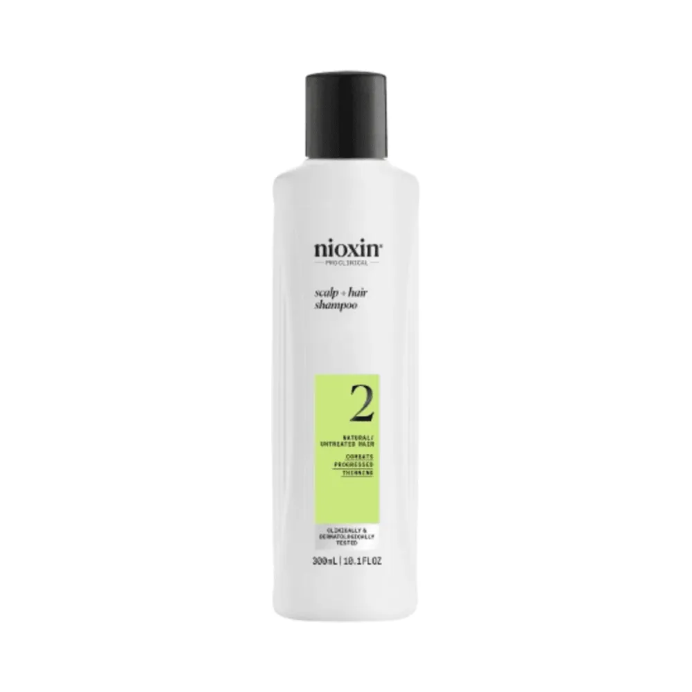 NIOXIN System 2 Scalp + Hair Shampoo - Hiuksia paksuntava shampoo